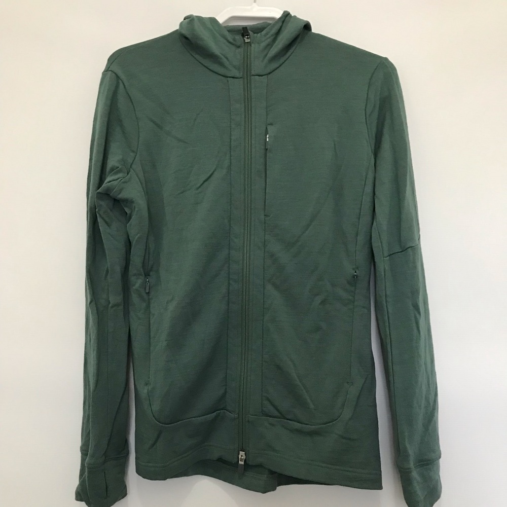 Icebreaker Green Full-Zip Hoodie - Picture 2 of 9